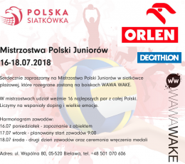 Finał Mistrzostw Polski juniorów w...